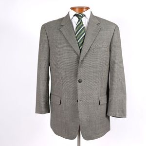 Alfani 42R Gray Micro Pattern Blazer Sport Coat